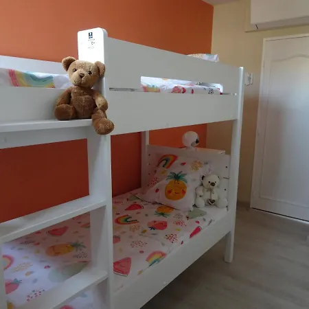 T3 150 M De La Plage, Climatisation, Piscine Et Parking Privatif - 르 라방두